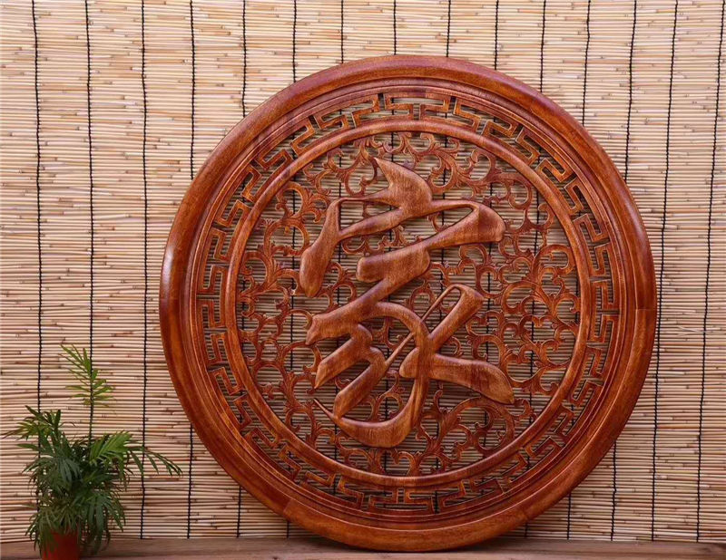 中式实木挂件